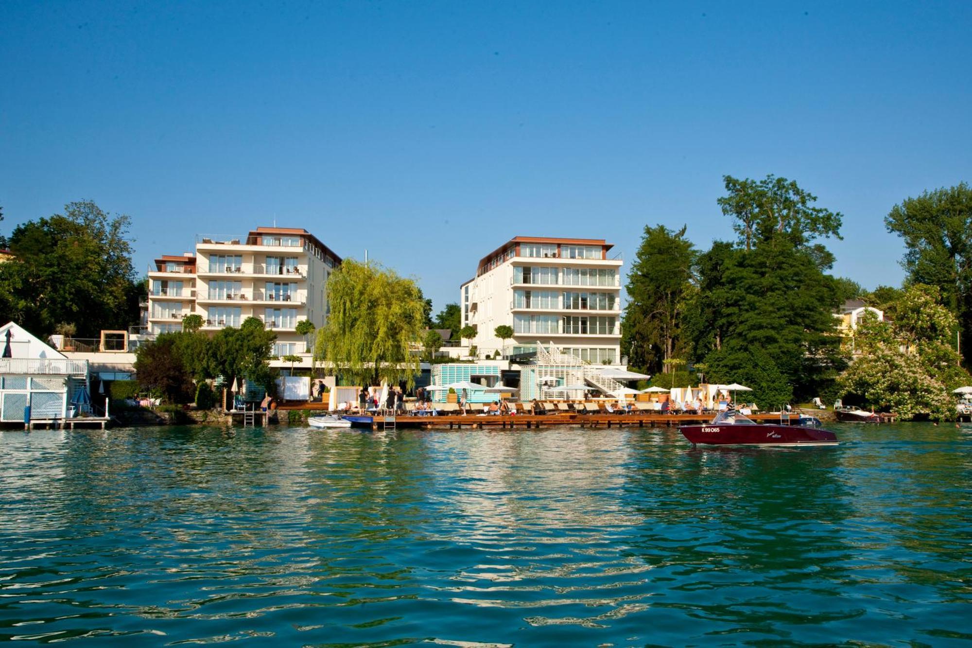 Seehotel Astoria Portschach am Worthersee Bagian luar foto
