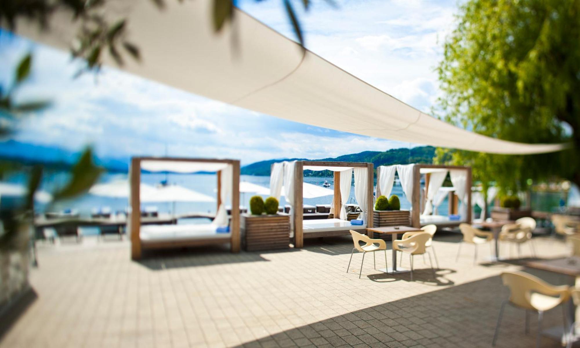 Seehotel Astoria Portschach am Worthersee Bagian luar foto